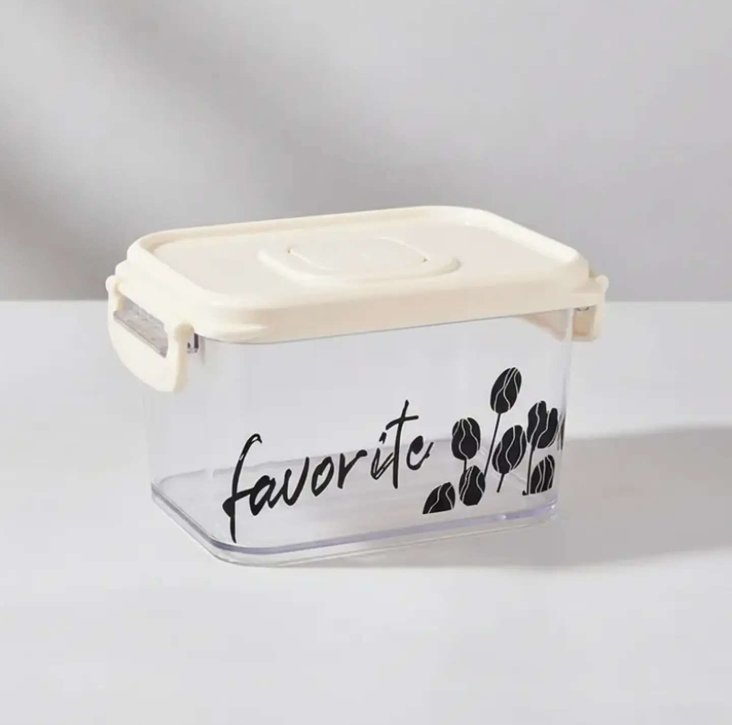 Contenedor Hermético Plástico con Tapa  3