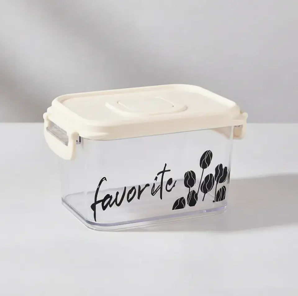 Contenedor Hermético Plástico con Tapa  3
