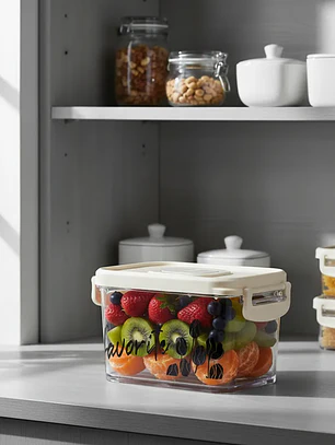 Contenedor Hermético Plástico con Tapa 