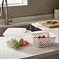 Contenedor Organizador Refrigerador Con Escurridor Y Tapa - Miniatura 4