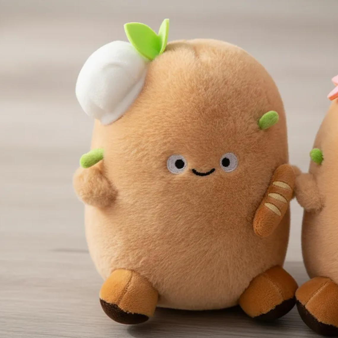 Peluche Papa Chef Kawaii con Sombrero 21cm 2