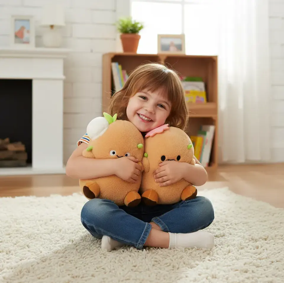 Peluche Papa Chef Kawaii con Sombrero 21cm 4