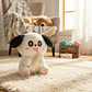 Peluche Perro Kawaii Con Hueso Juguete Suave 21cm - Miniatura 4