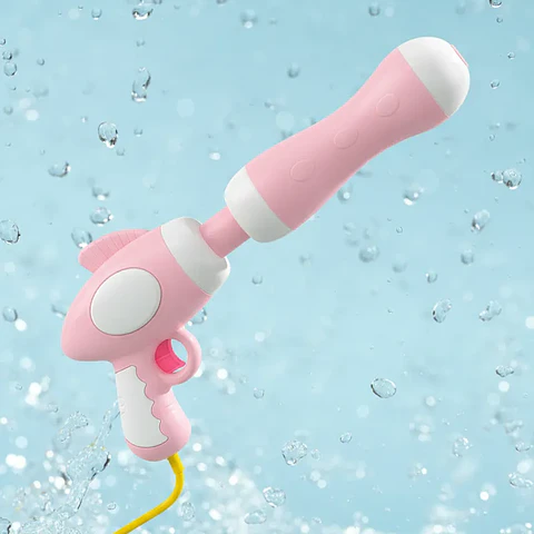 Pistola De Agua Mochila Pato Rosa Para Niños