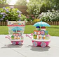 Carrito de Helados de Juguete Infantil con Accesorios - Miniatura 2