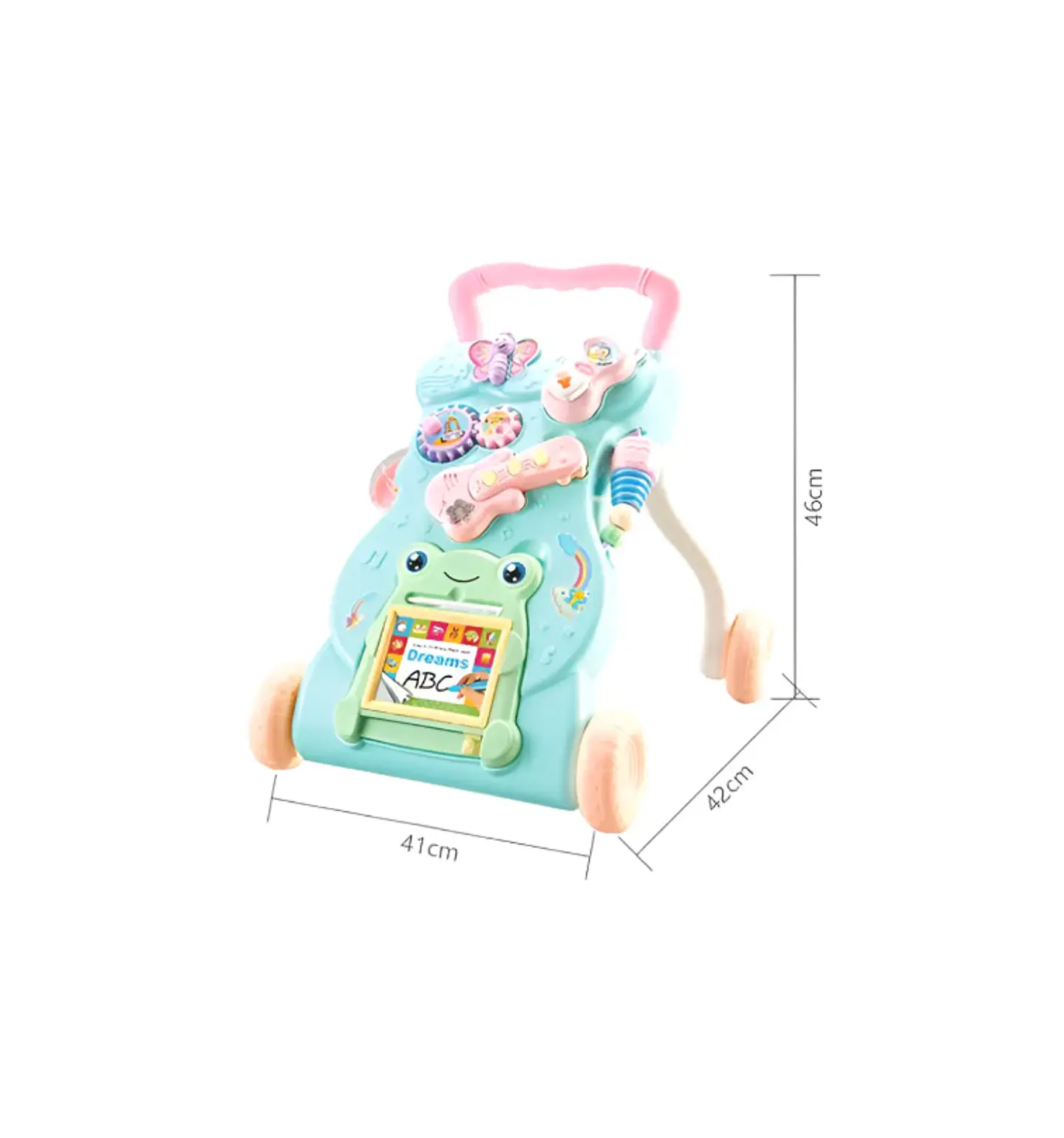 Caminador Andador Musical Interactivo Para Bebé Con Pizarra 3
