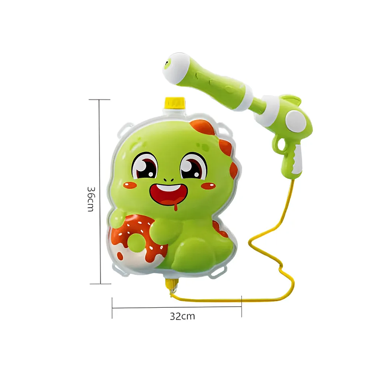Pistola De Agua Mochila Dinosaurio Juguete Infantil 5