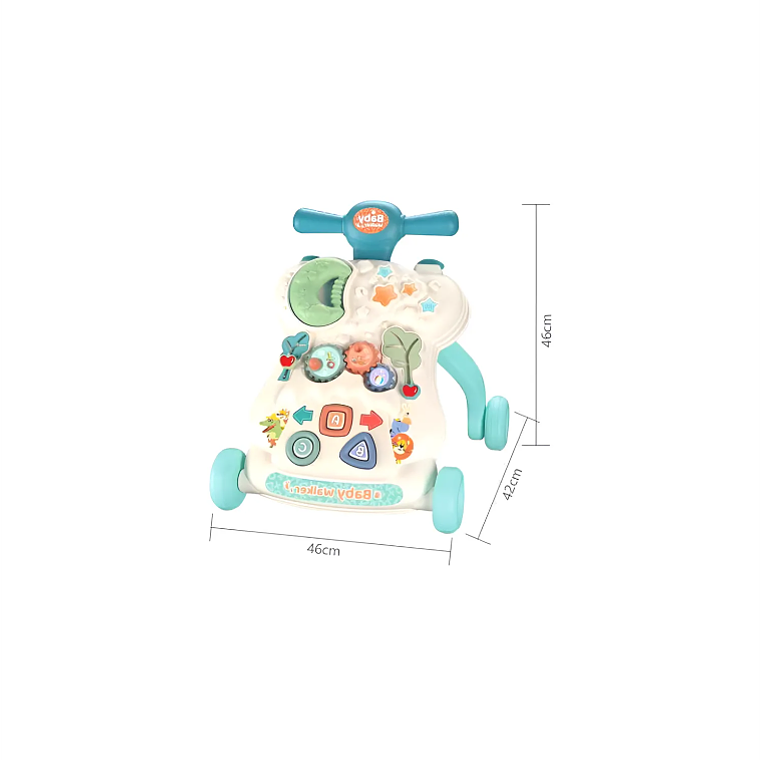 Caminador para Bebé 2 en 1 Centro de Actividades Musical 4