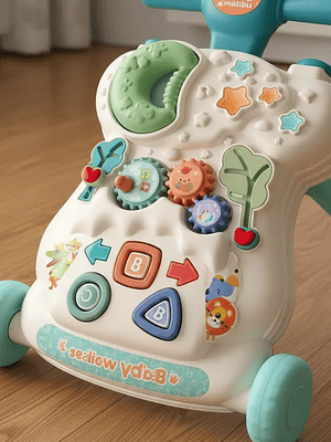 Caminador para Bebé 2 en 1 Centro de Actividades Musical