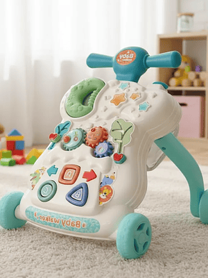 Caminador para Bebé 2 en 1 Centro de Actividades Musical