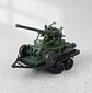 Set Juguete Camioneta Militar Con Cañón Y Soldado 42cm - Miniatura 2
