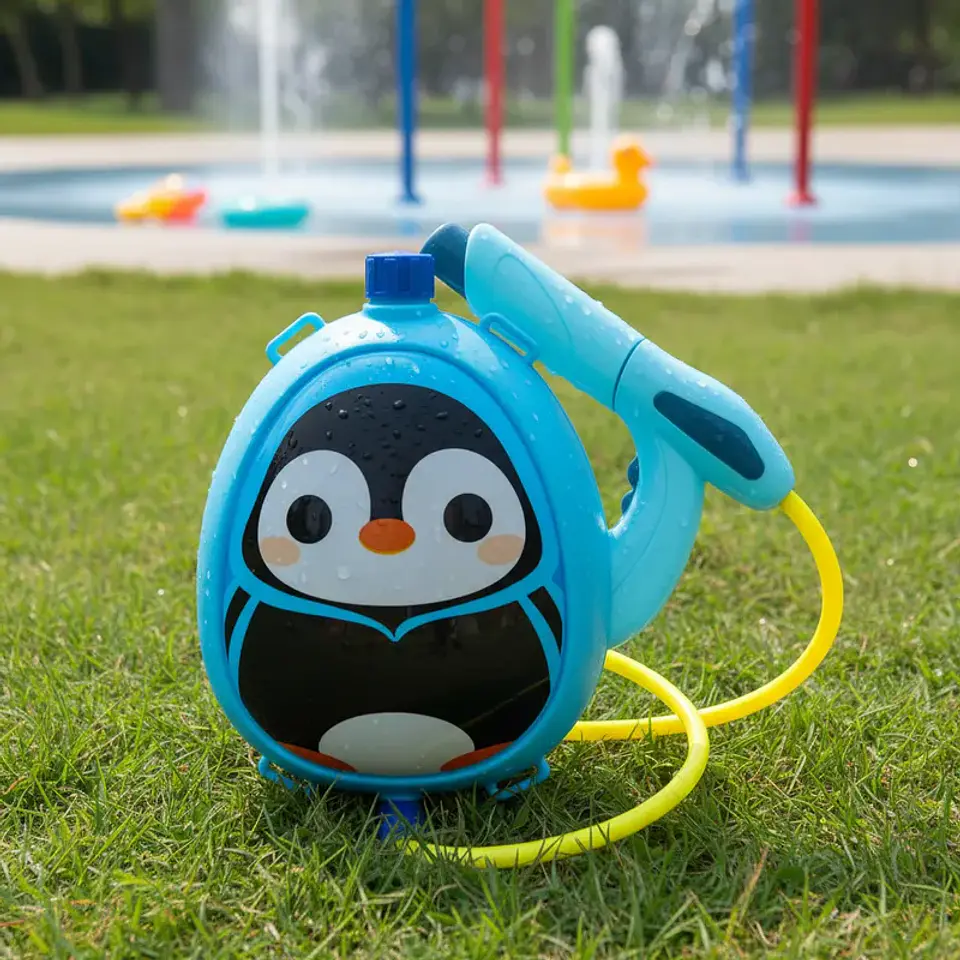 Pistola De Agua Mochila Diseños Varios Para Niños Y Niñas 3