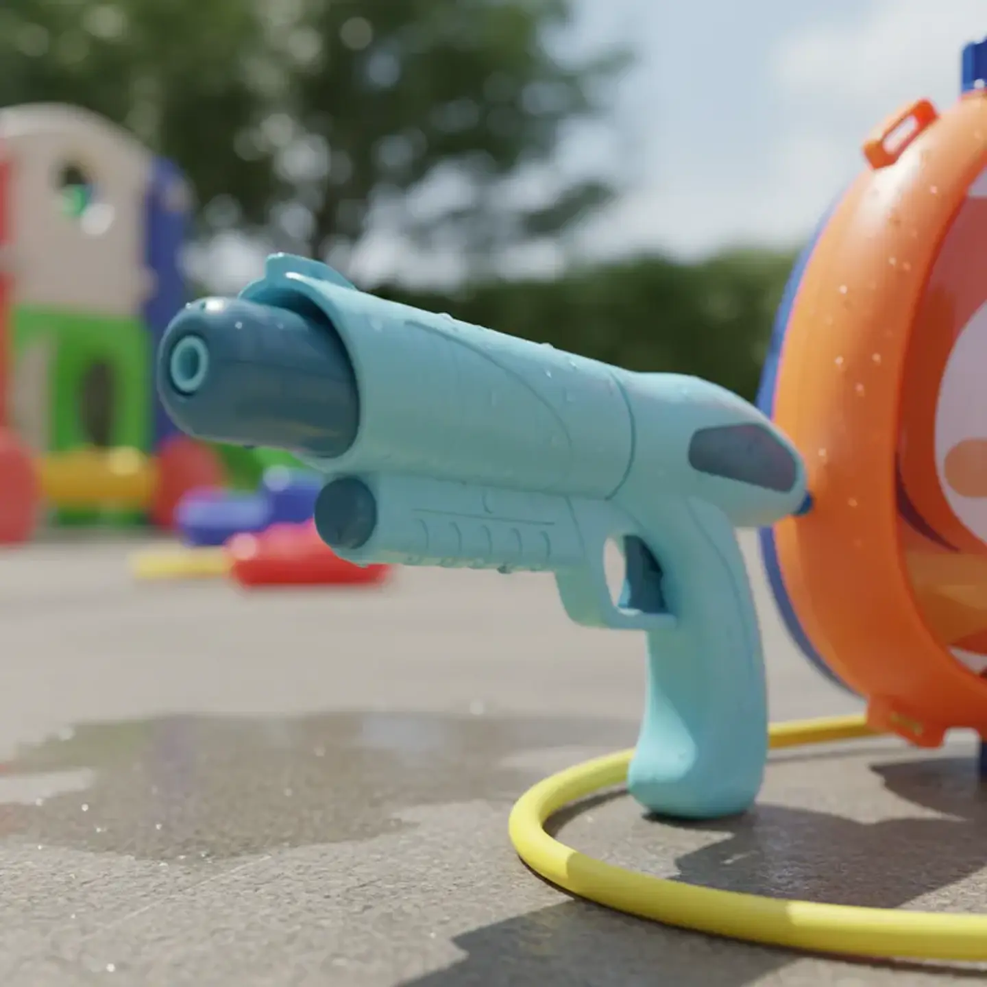 Pistola De Agua Mochila Diseños Varios Para Niños Y Niñas 12