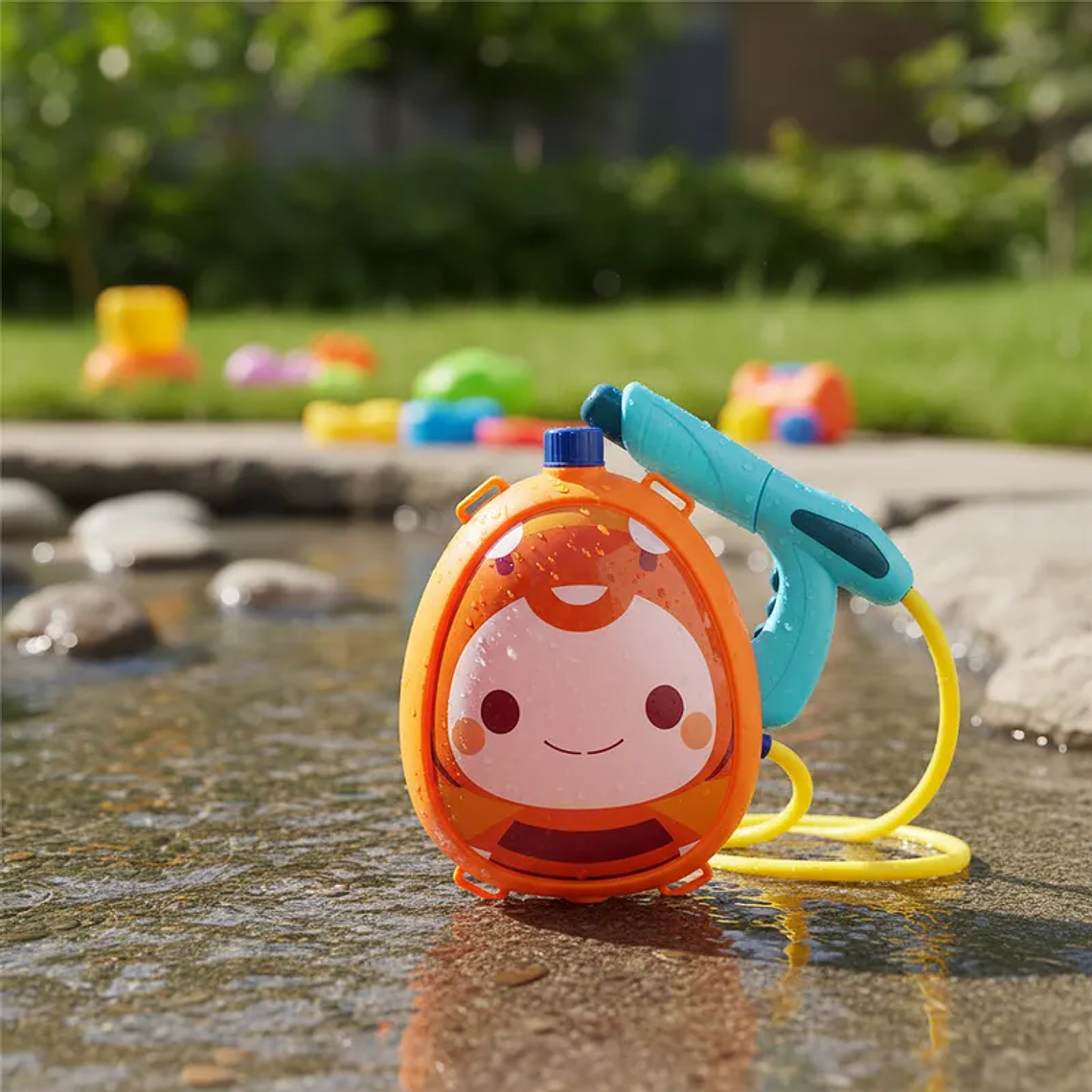 Pistola De Agua Mochila Diseños Varios Para Niños Y Niñas 13