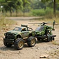 Set Juguete Militar Camioneta Y Helicóptero De Combate 45cm - Miniatura 5