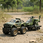 Set Juguete Militar Camioneta Y Helicóptero De Combate 45cm - Miniatura 5