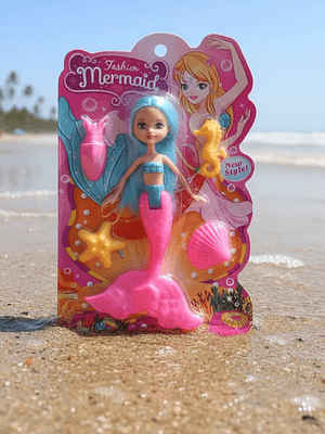  Muñecas Sirenas Juguete Para Niñas Con Accesorios 20cm