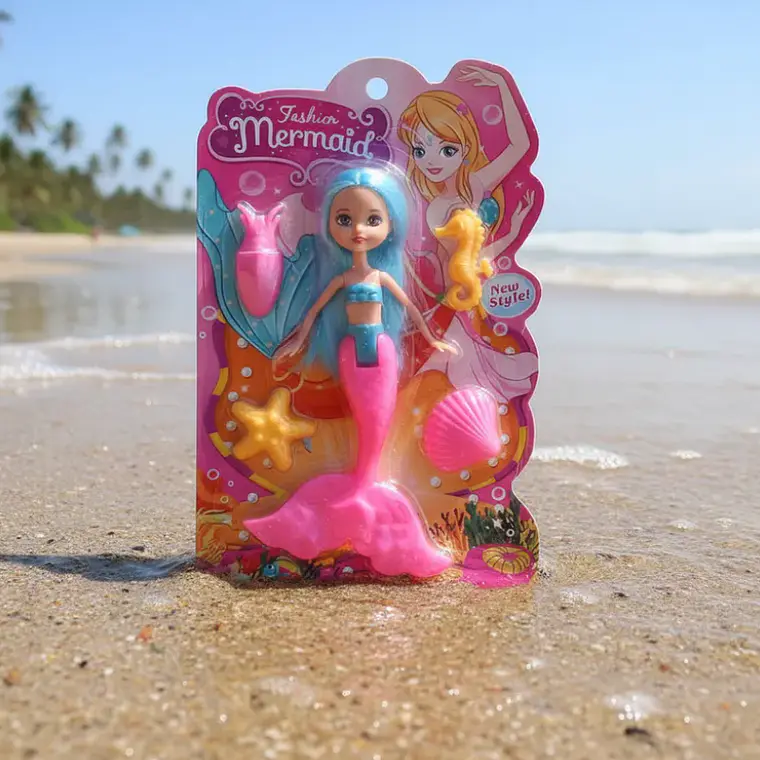  Muñecas Sirenas Juguete Para Niñas Con Accesorios 20cm 1