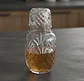 Jarra Con Vaso De Vidrio Para Velador Diseño Tallado - Miniatura 4