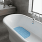 Alfombra antideslizante para baño 65x35 cm con ventosas - Miniatura 2