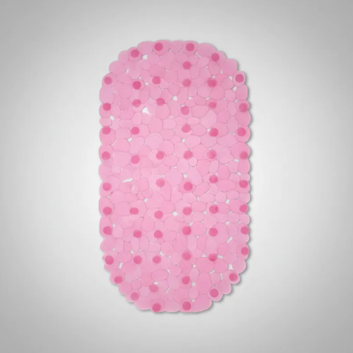Alfombra antideslizante para baño 65x35 cm con ventosas 5