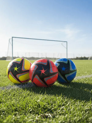 Pelota De Fútbol N°4 Profesional Varios Colores 21cm