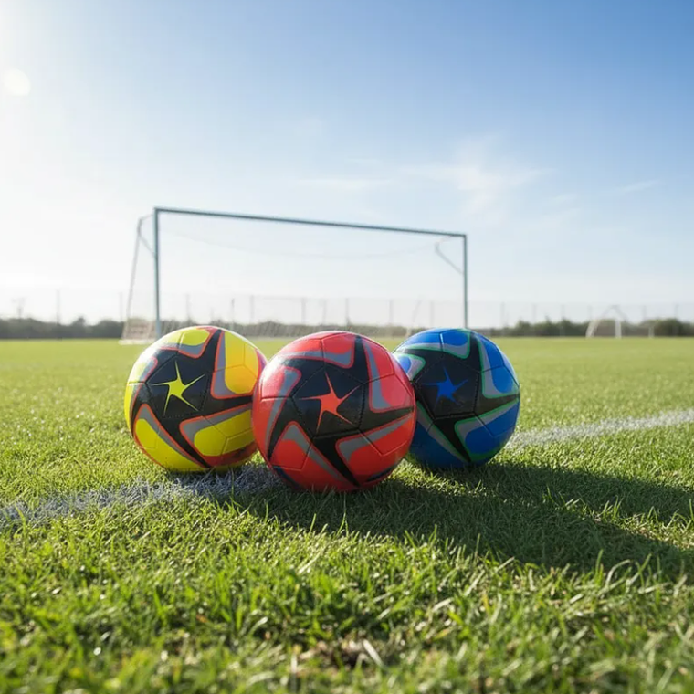 Pelota De Fútbol N°4 Profesional Varios Colores 21cm 1