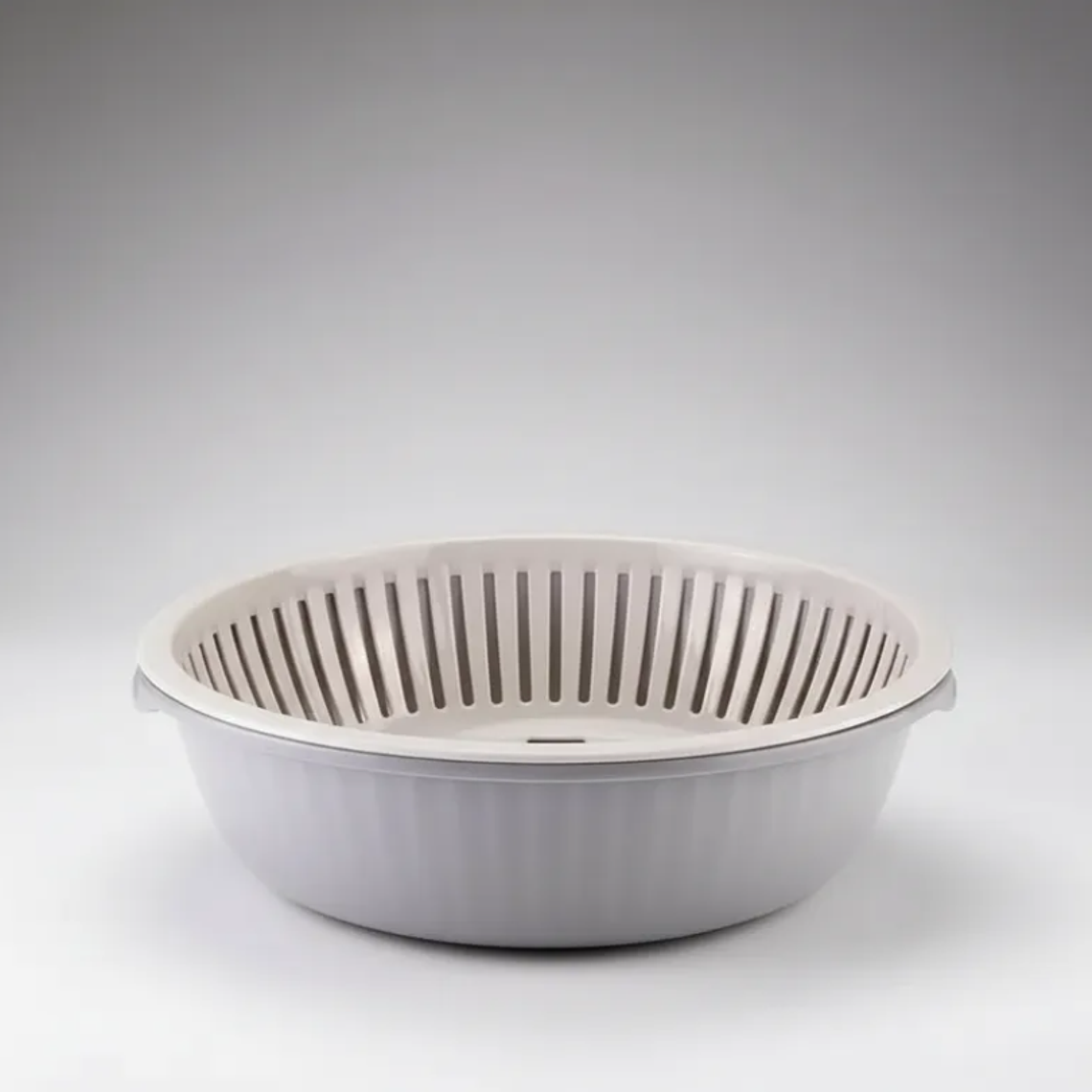 Bowl Con Colador Escurridor De Verduras Frutas 34.5cm Cocina 3