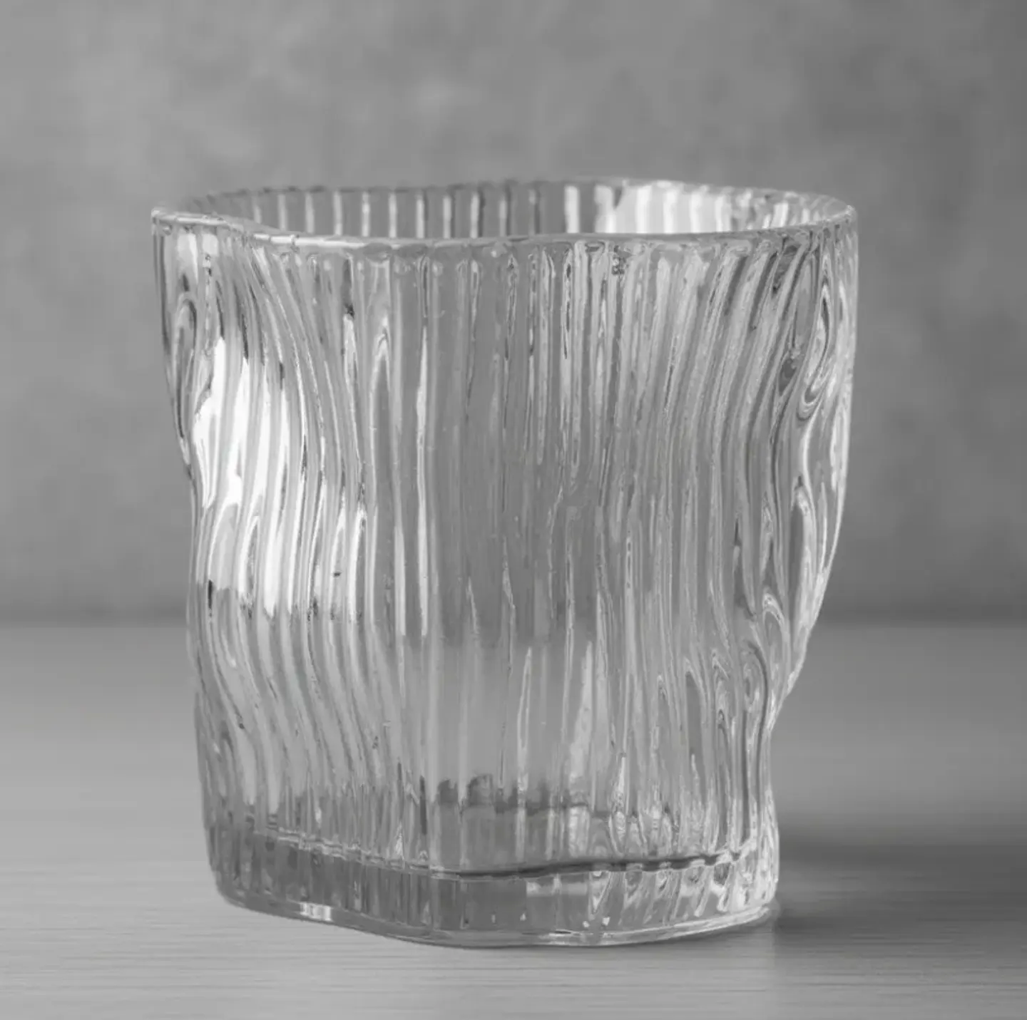 Vaso De Vidrio Para Shot  Diseño Irregular 60ml 4