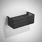 Canasto Organizador Colgante Metálico Negro Multiuso - Miniatura 2