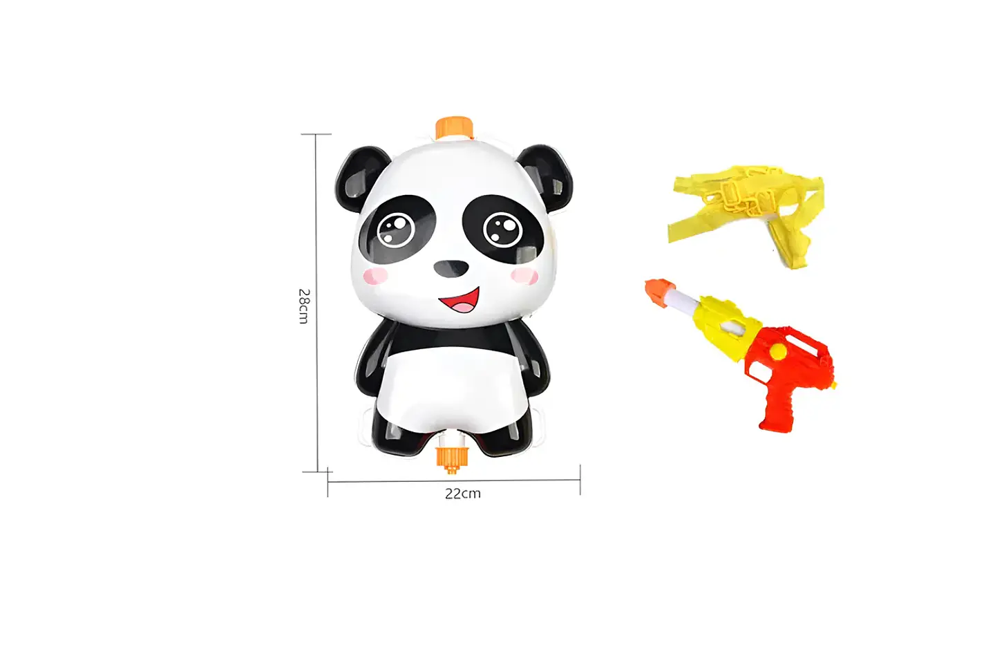 Pistola De Agua Con Mochila Panda Para Niños 5