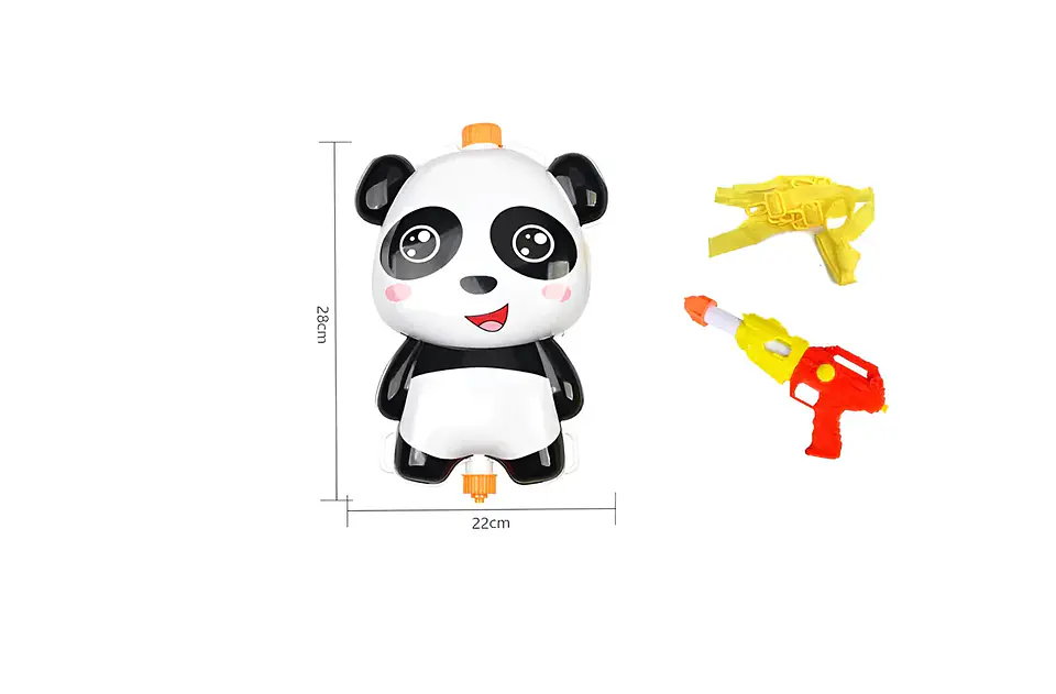 Pistola De Agua Con Mochila Panda Para Niños 5