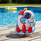 Mochila Pistola De Agua Infantil Diseño Astronauta Cohete - Miniatura 5