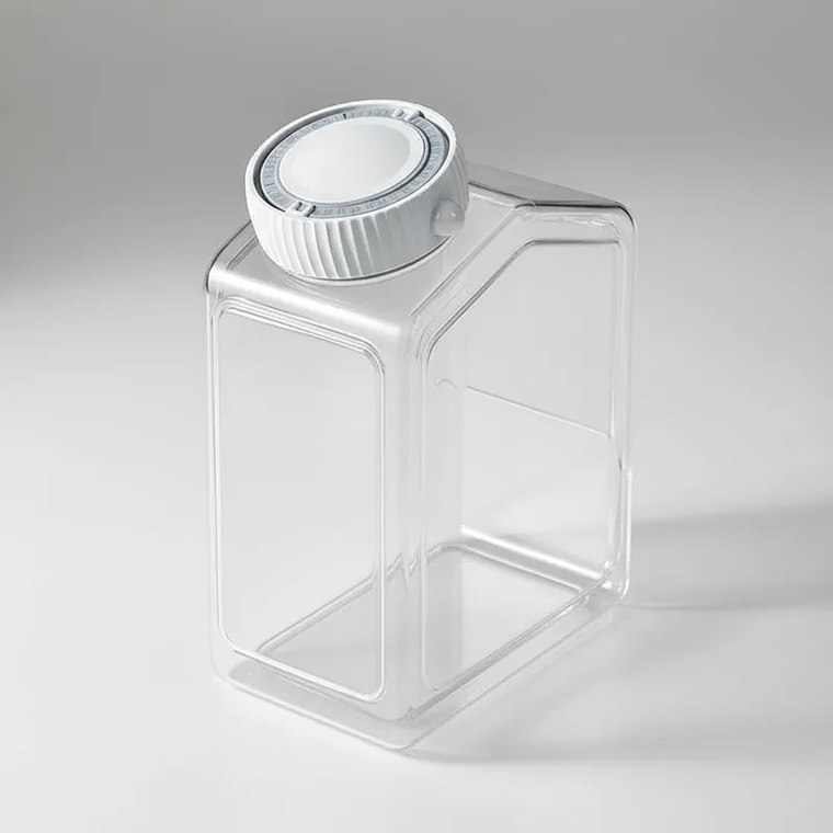 Contenedor Hermético Transparente Con Tapa Para Alimentos 1