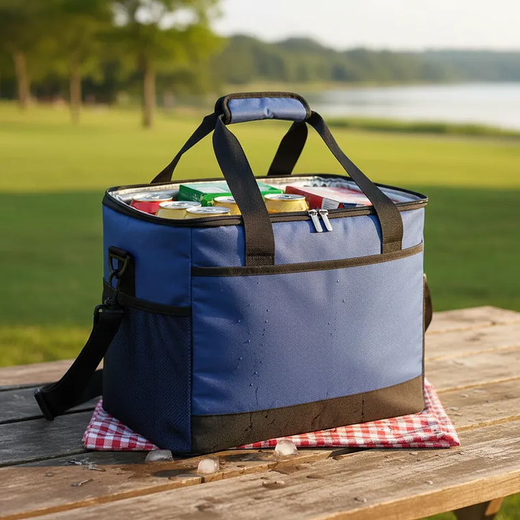 Bolso Cooler, Lonchera Térmico Portátil Con Correa. 2