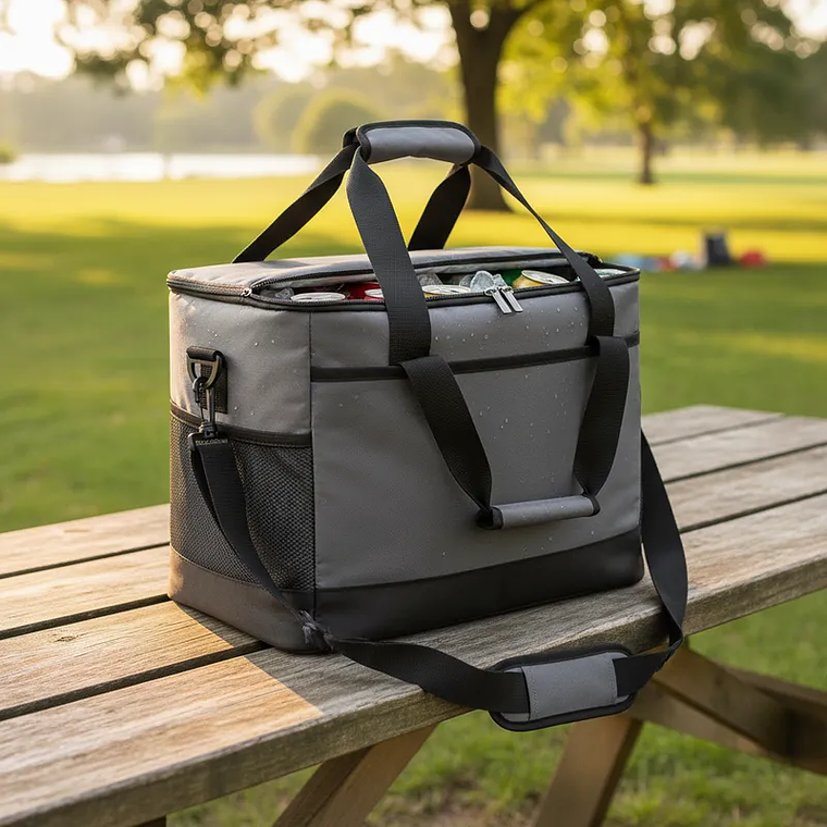 Bolso Cooler, Lonchera Térmico Portátil Con Correa. 6