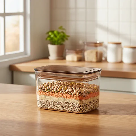Contenedor Hermético Acrílico Para Alimentos 290ml