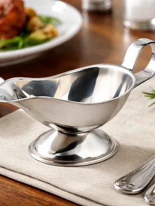 Salsera Acero Inoxidable 90ml Gastronómica Cocina