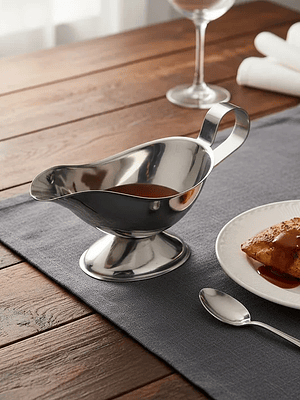 Salsera Acero Inoxidable 90ml Gastronómica Cocina