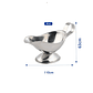 Salsera Acero Inoxidable 90ml Gastronómica Cocina - Miniatura 4