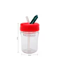 Botella De Agua Infantil 400ml Con Bombilla Y Correa - Miniatura 4