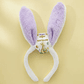Cintillo Orejas Conejo Peluche Pascua Infantil - Miniatura 5
