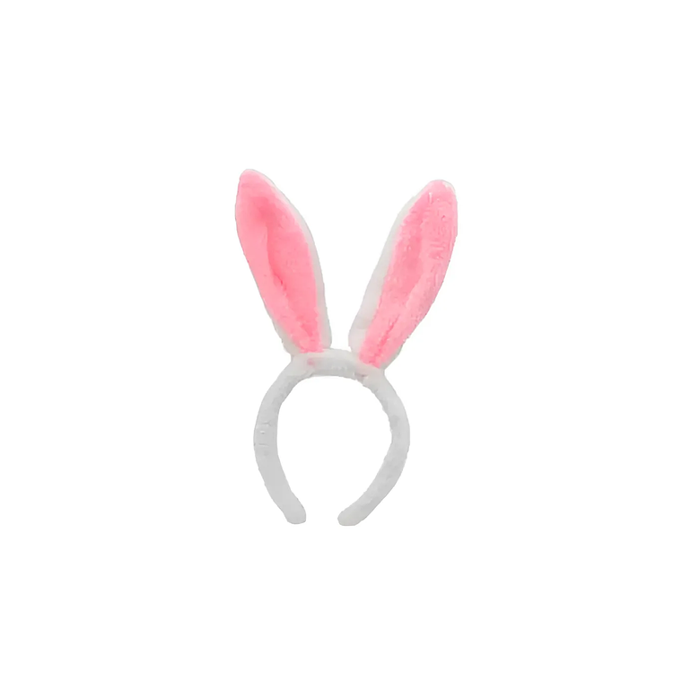 Cintillo Orejas Conejo Peluche Pascua Infantil 4