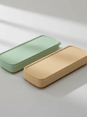 Cubetera de hielo Plástico 8x21 cm con tapa 