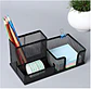 Organizador De Escritorio Metálico Malla 3 Compartimentos - Miniatura 6
