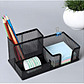 Organizador De Escritorio Metálico Malla 3 Compartimentos - Miniatura 6