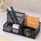 Organizador De Escritorio Metálico Malla 3 Compartimentos - Miniatura 8