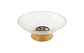Frutera Centro De Mesa De Plástica Con Base Dorada 26cm - Miniatura 4