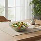 Bowl Ensaladera Frutera Plástico Transparente 23cm Diseño - Miniatura 6