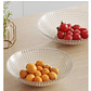 Bowl Ensaladera Frutera Plástico Transparente 23cm Diseño - Miniatura 7